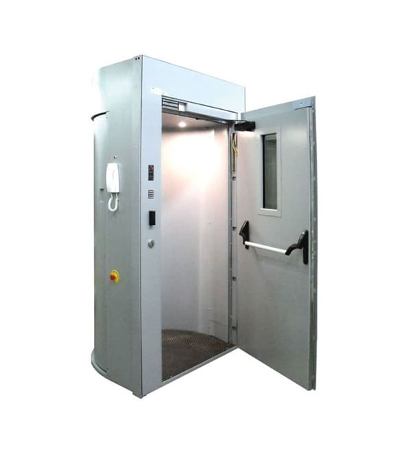 Armoured Biometric Filter security portal